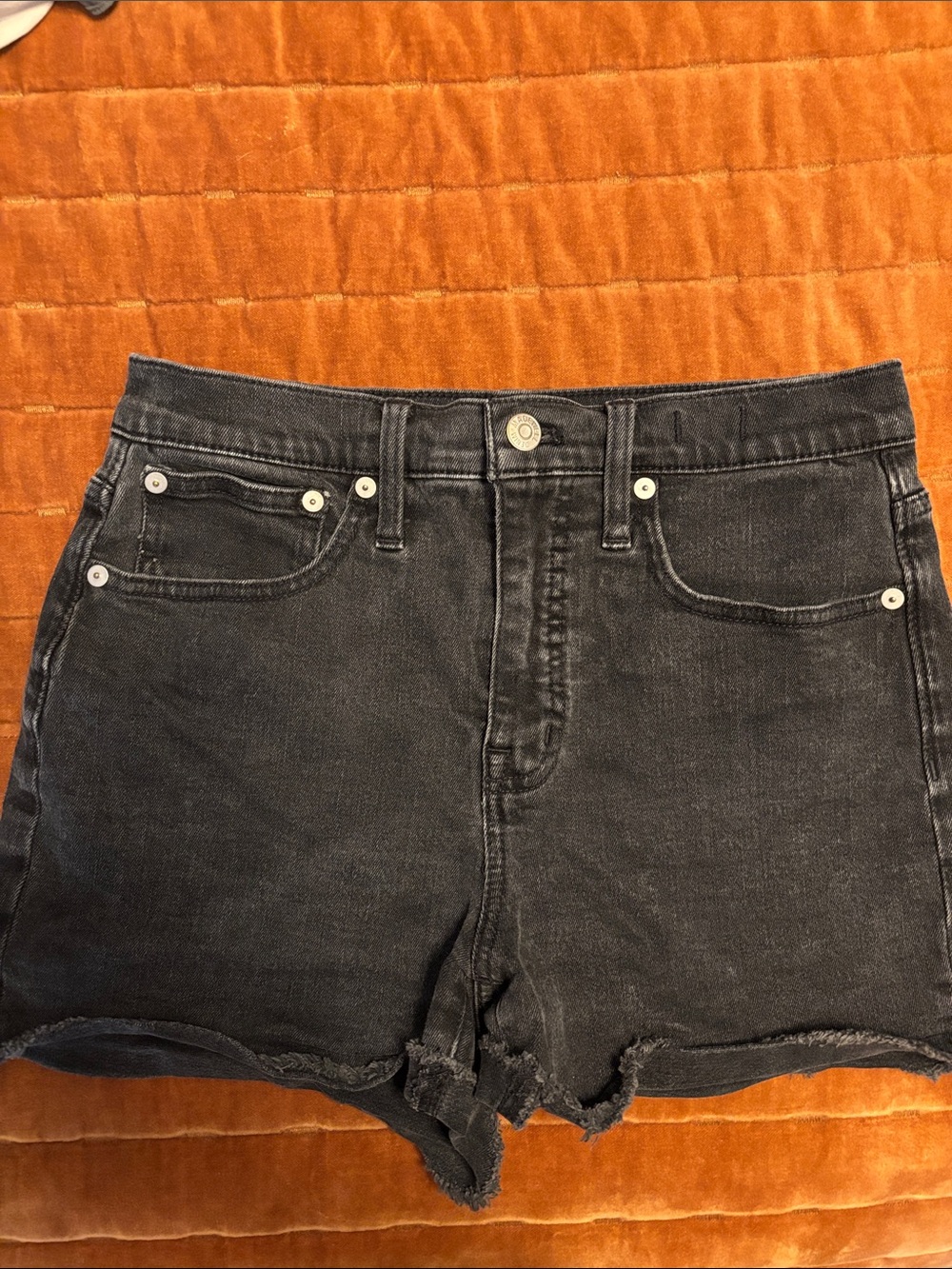 Madewell Black Denim/Jean Shorts, 26
